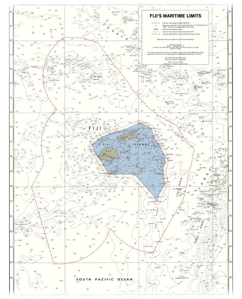 Ocean map